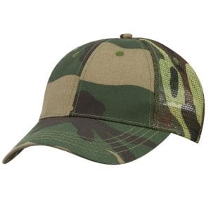 Camouflage Truckers cap a great branded cap.